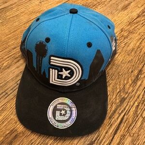 Triple D Champions Dallas  Skyline Blue Cap OSFA Preowned